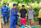Polairud Polda NTB Bangun Sumur Bor dan Salurkan Tandon Air Bersih di Sekotong
